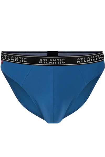 Pánské modré modalové slipy Atlantic