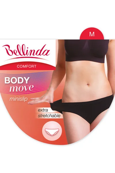 Růžové extra elastické kalhotky Bellinda BODY MOVE MINISLIP