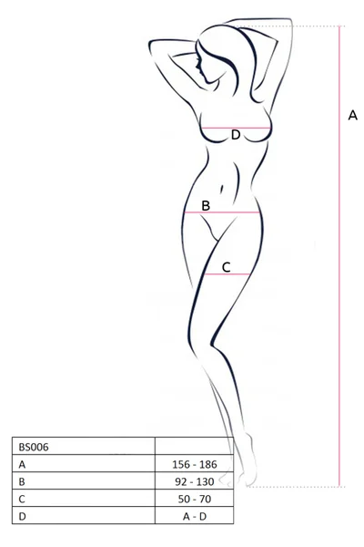 Černé dámské body Festina Passion s rozparkem