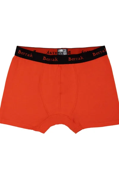 Pánské boxerky BR BK KP177 tmavě oranžová FPrice