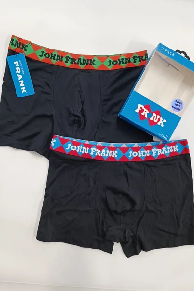 Pohodlné pánské boxerky 2ks John Frank