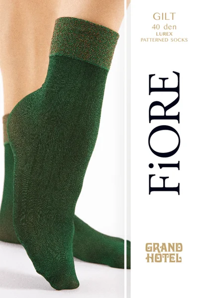 Fiore Gilt 40 DEN Punčochy Autumn Green