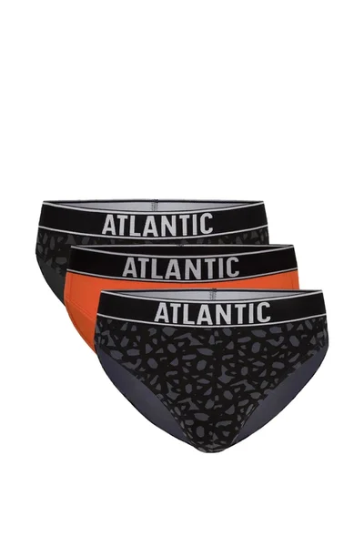 Pánské slipy Atlantic 3 pack vícebarevné