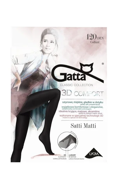 Dámské matné krycí punčocháče Gatta Satti Matti