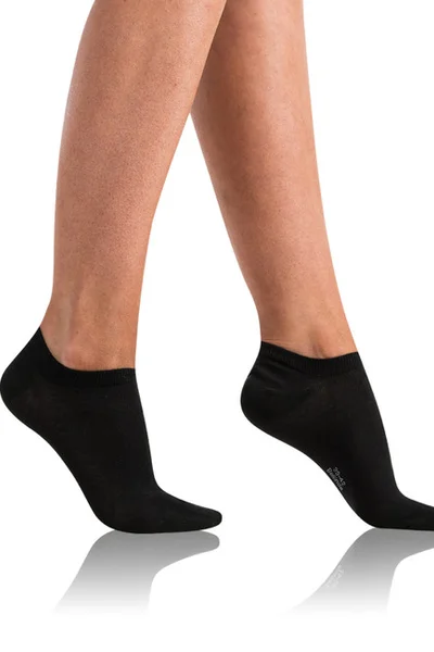 Černé krátké ponožky z bio bavlny Bellinda GREEN ECOSMART