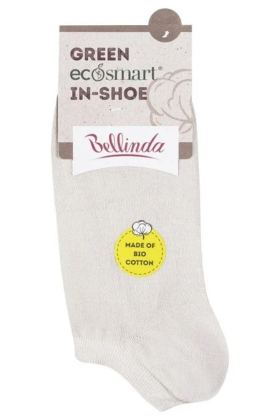 Dámské krátké ponožky z bio bavlny GREEN ECOSMART IN-SHOE SOCKS - BELLINDA - béžová