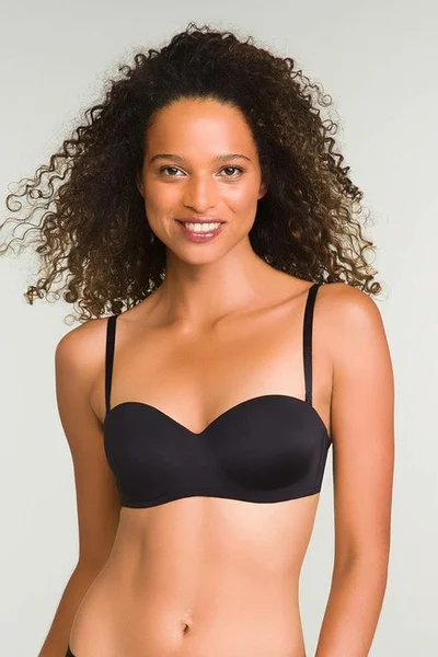 Dámská podprsenka s odnímatelnými ramínky DIM WIREFREE STRAPLESS BRA - DIM -