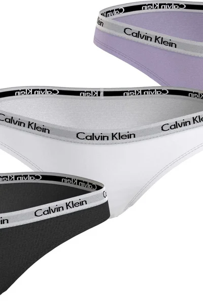 Dámské bavlněné kalhotky Calvin Klein 3ks