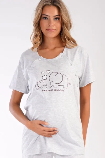 Těhotenské pyžamo Elephant Vienetta Secret
