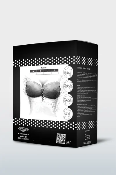 Samodržící dámská podprsenka Gatta R9R776 Invisible Beauty Bra R776