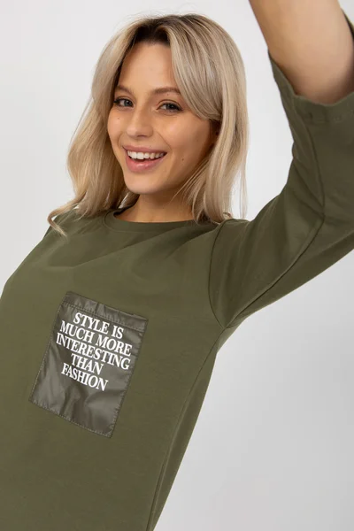 Dámská halenka EM BZ G499 khaki FPrice