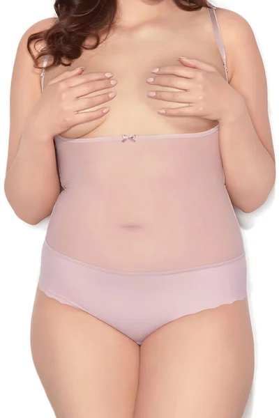 Stahovací růžové body string Mitex Glam