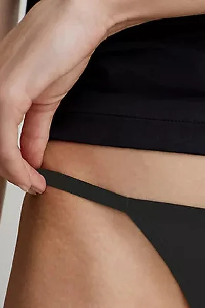 Dámské kalhotky se šňůrkami na bocích Calvin Klein