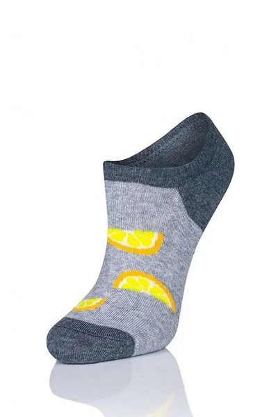 Dámské vzorované ponožky Intenso I548 Cotton R971