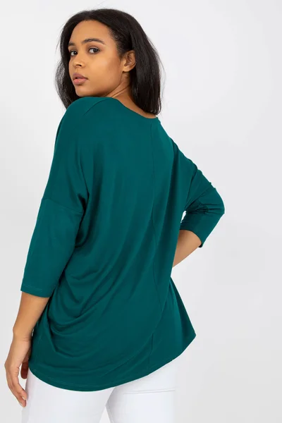 Lahvově zelené dámské tričko univerzální velikost FPrice