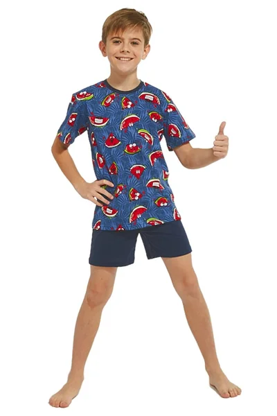 Letní chlapecké pyžamo se šortkami Cornette