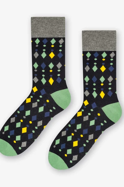 Unisex barevné vysoké ponožky More