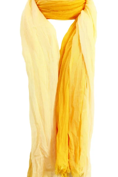 Žlutý dámský šál FPrice ombré styl