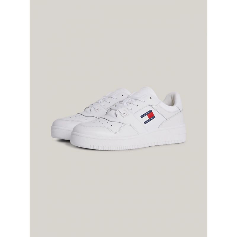 Nízké pánské bílé tenisky Tommy Hilfiger, 41 i476_91726420