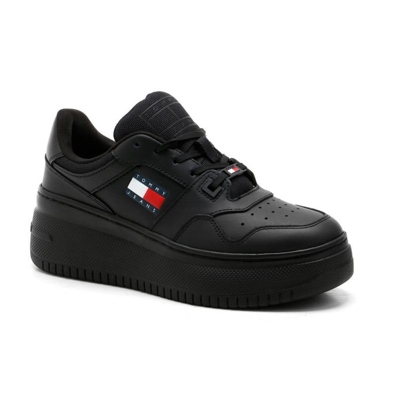 Černé dámské tenisky v retro stylu Tommy Hilfiger, 36 i476_62822439