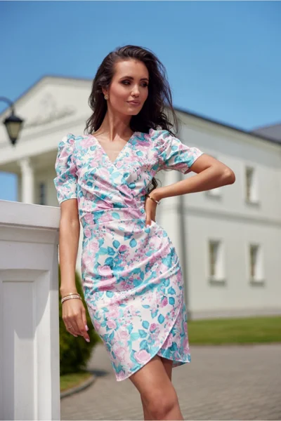 Dámské mini šaty v pastelových barvách Roco Fashion