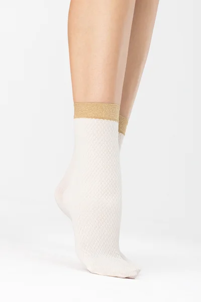 Unisex bílé ponožky Fiore