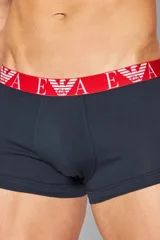 Pánské  boxerky Emporio Armani  (3ks - bílé, červené, modré)