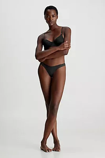 Černé dámské lehké kalhotky Calvin Klein