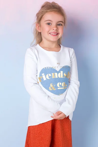 Dívčí tričko s dlouhým rukávem FPrice
