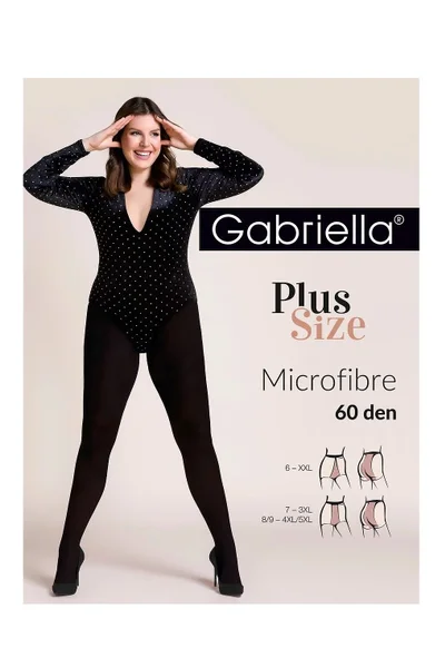 Dámské punčochové kalhoty Gabriella Plus Size