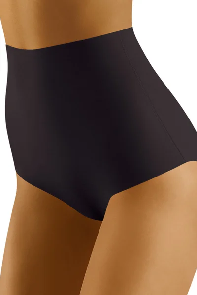 Vysoké tvarující dámské kalhotky v černé barvě Wolbar