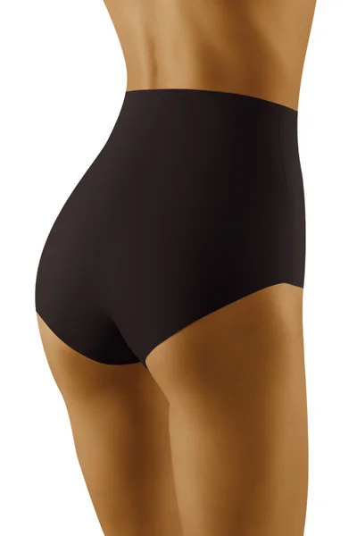 Vysoké tvarující dámské kalhotky v černé barvě Wolbar