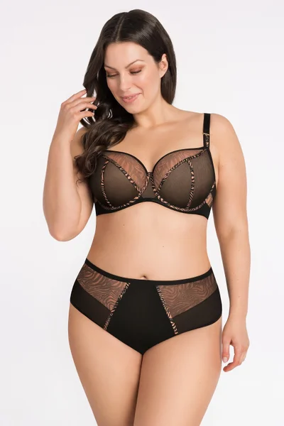 Černá měkká podprsenka Soft Lace Gorsenia