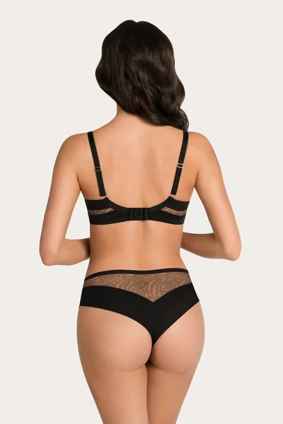 Černá měkká podprsenka Soft Lace Gorsenia