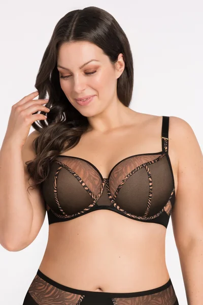 Černá měkká podprsenka Soft Lace Gorsenia