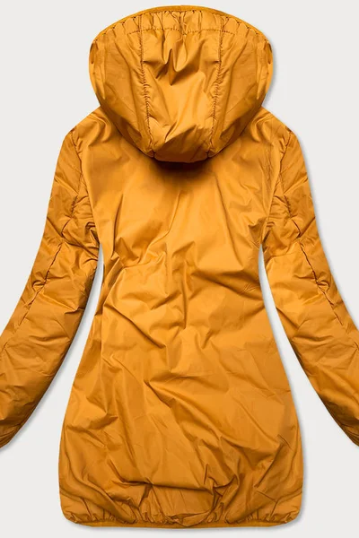 Oboustranná dámská bunda v hořčicové barvě N893 Z-DESIGN (żółty)