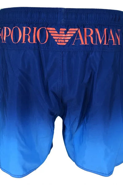 Pánské tmavě modré šortky Emporio Armani 211740 9P435