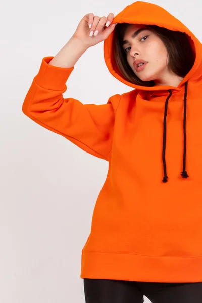 Mikina pro ženy LK BL CF161 tmavě oranžová FPrice