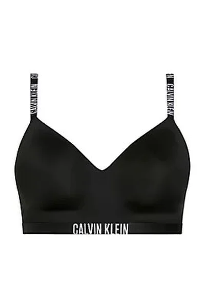 Vyztužená dámská černá dámská braletka Calvin Klein