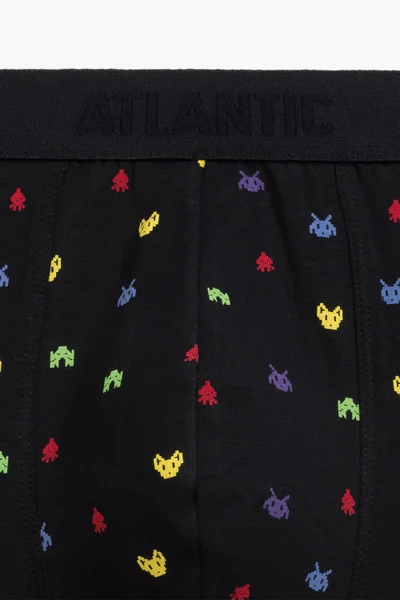 Pánské slipy Atlantic 3-pack grafitové