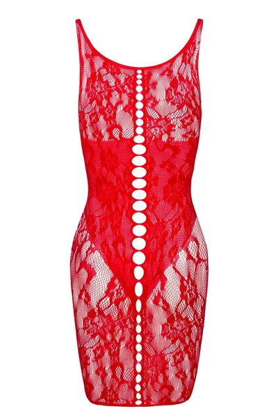 Sexy červené krajkové erotické šaty Beauty Night Fashion