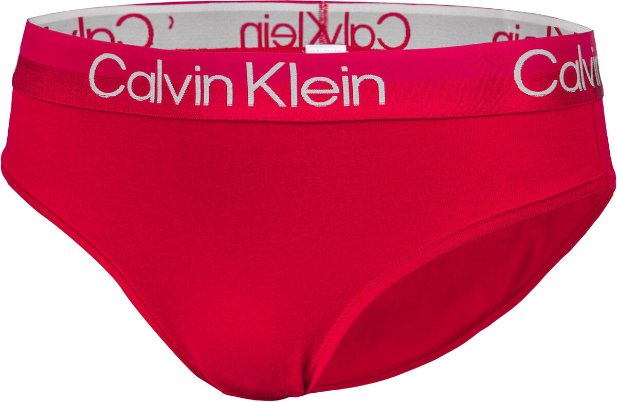 Dámské kalhotky s vysokým pasem FA596 - XMK - - Calvin Klein, červená M i10_P50383_1:19_2:91_