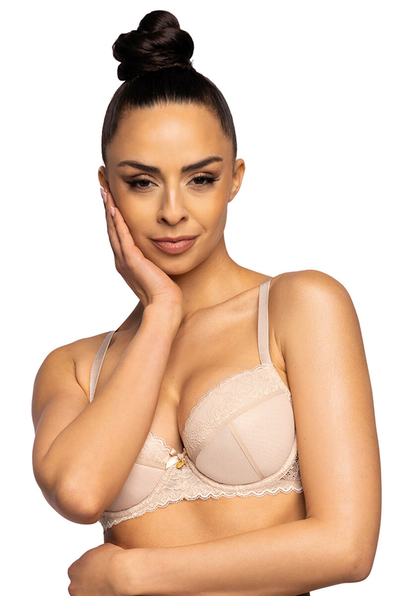 Vyztužená nude push-up podprsenka Mat, 65F i240_185526_2:65F