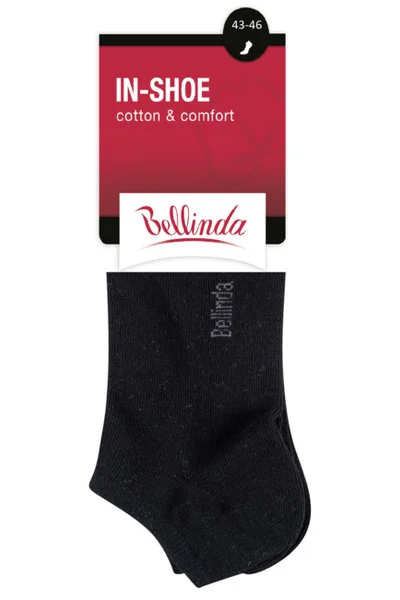Bílé krátké dámské ponožky Bellinda IN-SHOE SOCKS