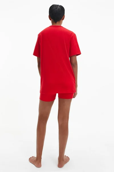 Dámské pyžamo - J927 - XMK - Rudá - Calvin Klein (v barvě červená)