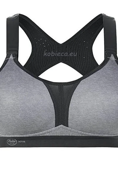 Active X-Back sportovní podprsenka šedá - Maximum Support