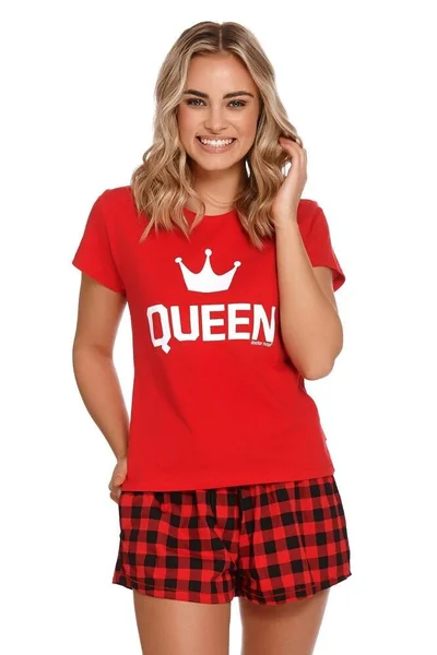 Krátké dámské pyžamo Queen  Dn-nightwear