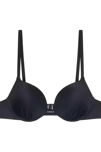 Černá bikinová push-up podprsenka Triumph