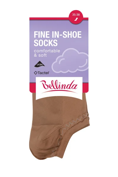 Dámské nízké ponožky FINE IN-SHOE SOCKS - BELLINDA - amber