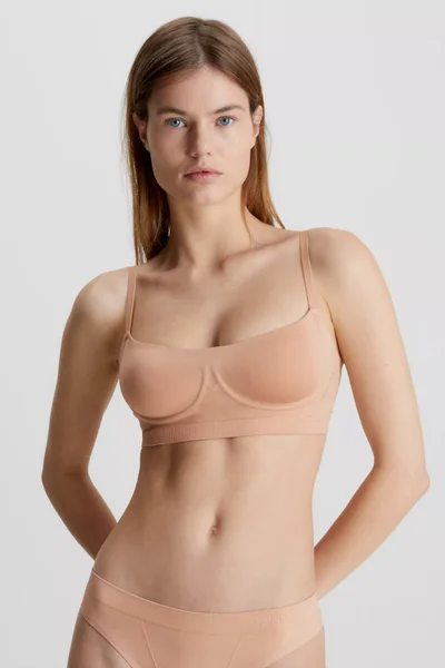 Nude dámská podprsenka Calvin Klein
